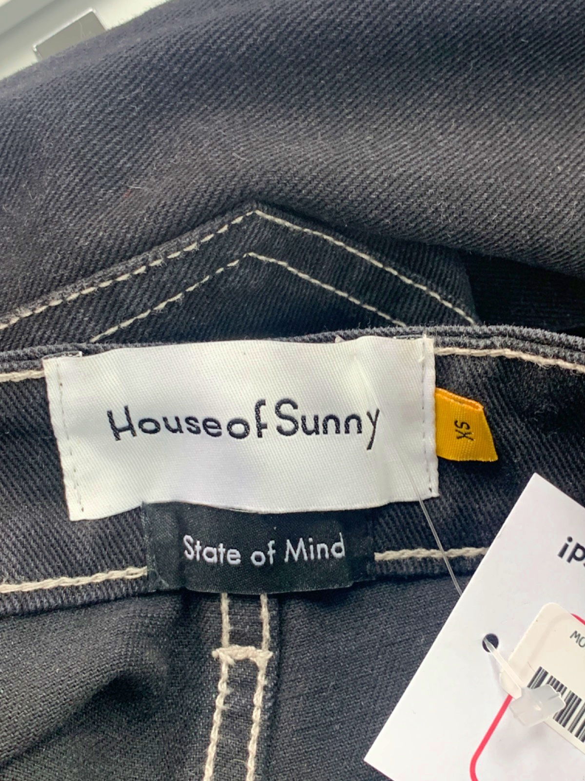 House of Sunny Black State of Mind Jeans UK XS