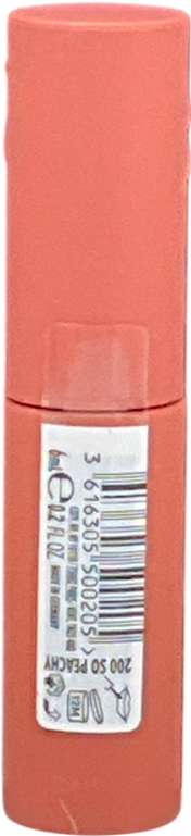 Rimmel Thrill Seeker Lip Latex Lip Stain 200 So Peachy 6ml