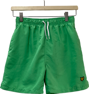 lyle & scott Green Classic Swim Shorts 14 Years