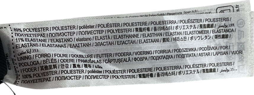 MANGO Black Cropped Jacket With Shoulder Pads UK S