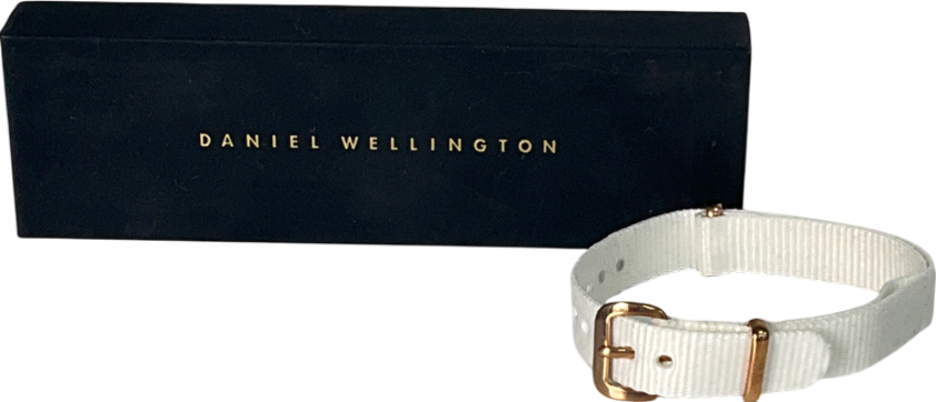 daniel wellington White Classic Dover Rose Gold Boxed