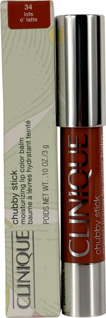 Clinique Chubby Stick Moisturizing Lip Colour Balm 34 Lots O' Latte 3g