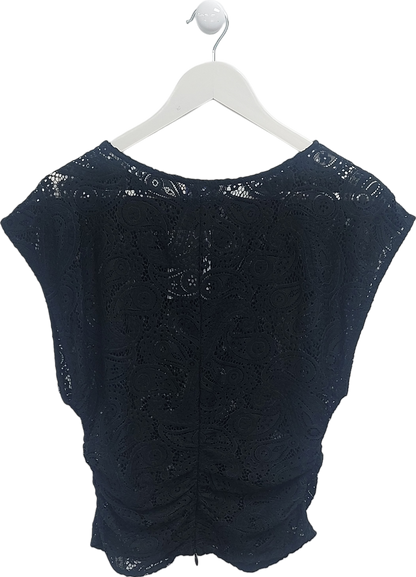 Baum Und Pferdgarten Black Maily Lace Top UK S