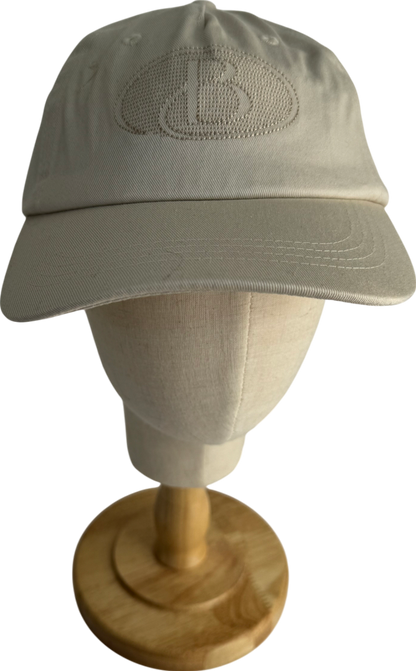 Bo & Tee Cream Baseball Cap In Washed One Size