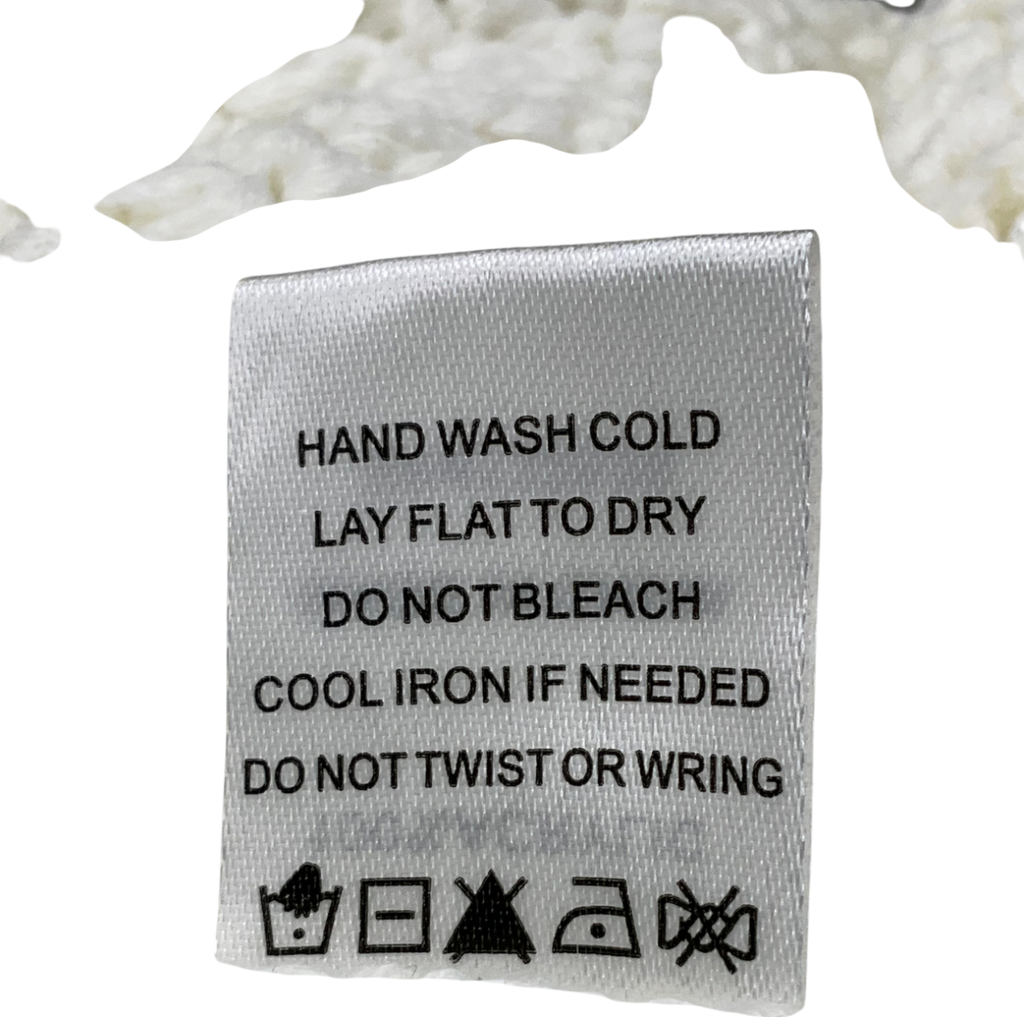 Superdown Cream Juliana Crochet Shorts UK L