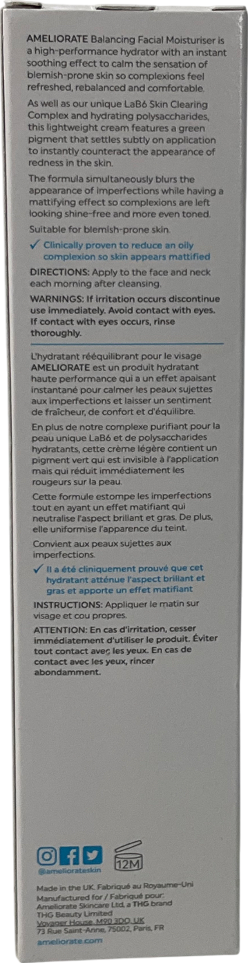 ameliorate Replenishing Facial Cream 75ml