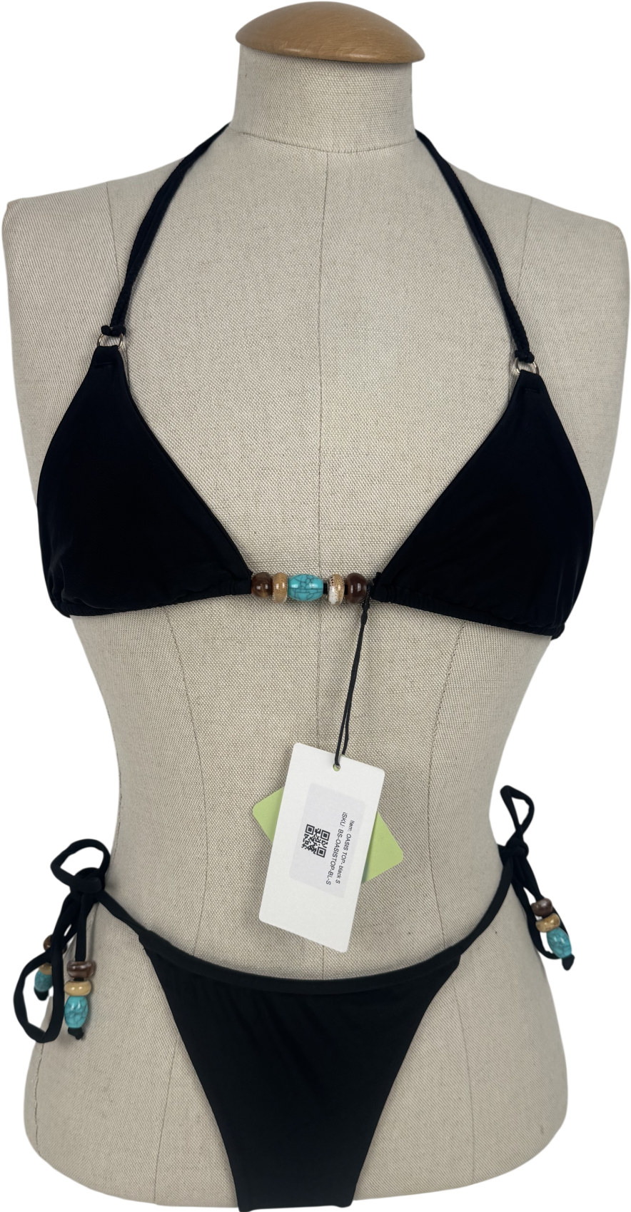 Bamba swim Black Oasis Bikini Set UK S