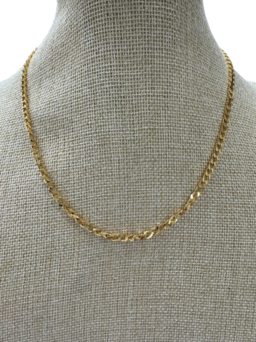 Missoma X Lucy Williams Gold Curb Chain Necklace One Size