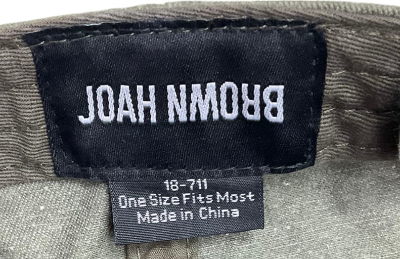 Joah Brown Green The Official Cap One Size