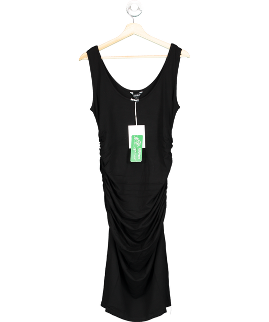 Isabella Oliver Ellis Ruched Side Maternity Dress, Black Sz3 UK 12