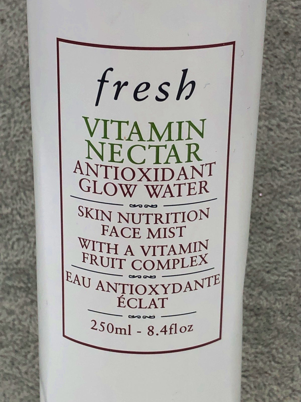 Fresh Vitamin Nectar Antioxidant Glow Water 250ml