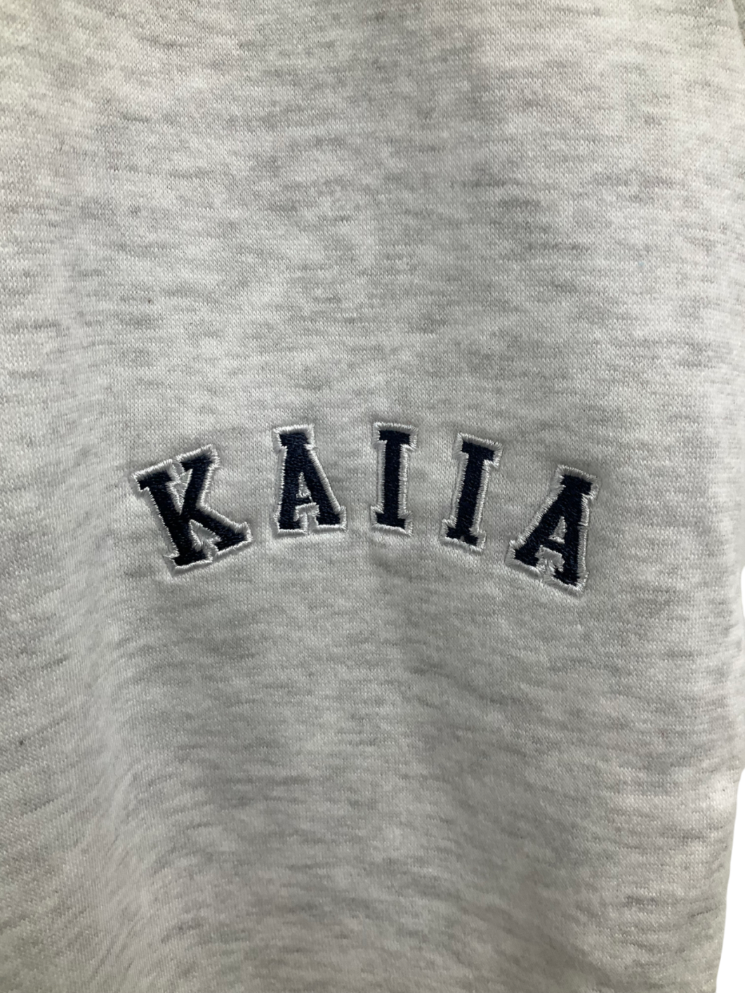 Kaiia the label Grey Wide Leg Sweatpants UK 12