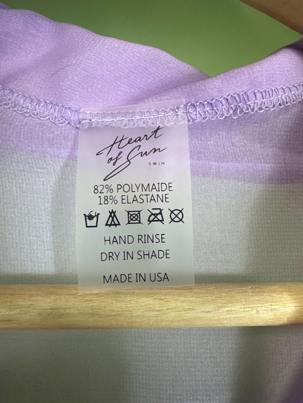 Heart of Sun Lavender Sheer Cover-Up Top One Size