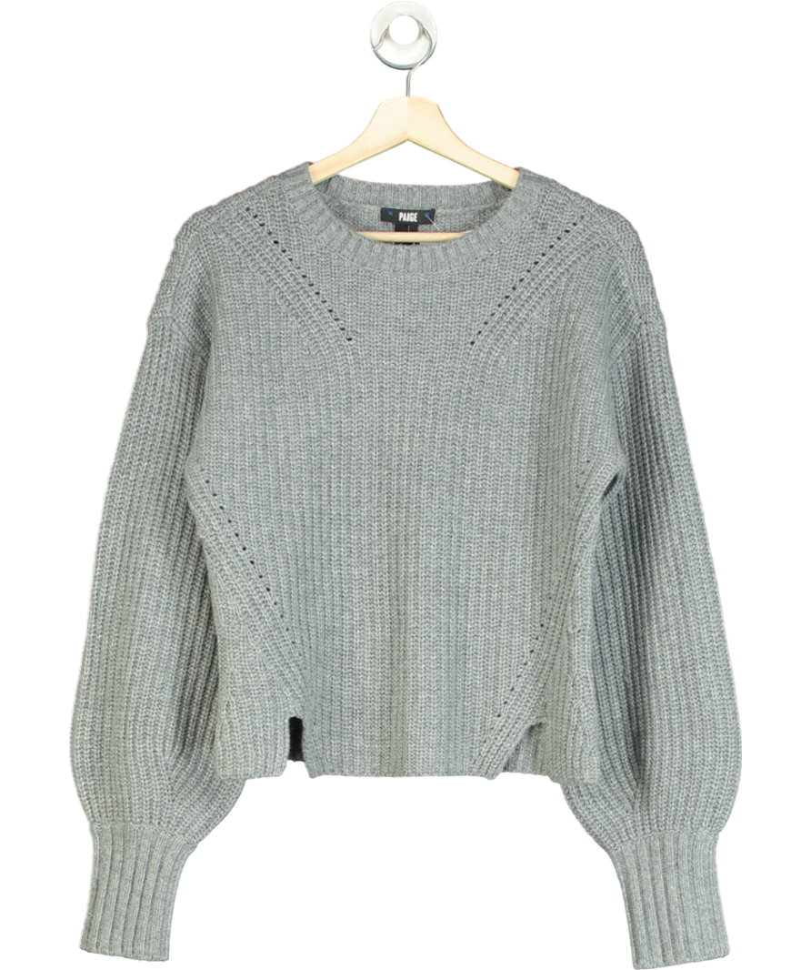 PAIGE Grey Palomi Sweater UK S