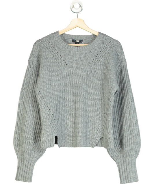 PAIGE Grey Palomi Sweater UK S