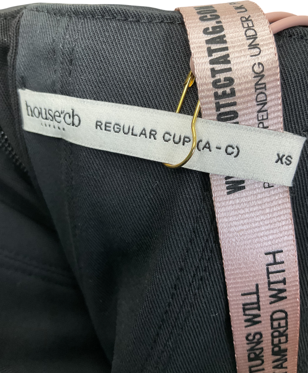 House of CB Black Santana Satin Drape Midi Dress UK XS