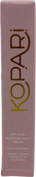 Kopari Lip Love Moisture Balm Spf 30 Pink Strawberry 15g
