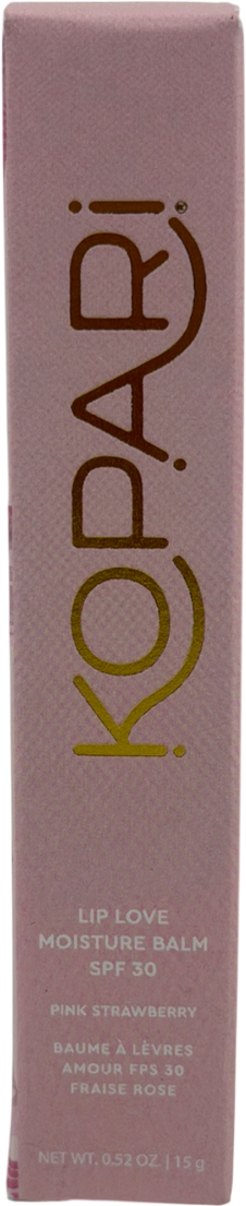 Kopari Lip Love Moisture Balm Spf 30 Pink Strawberry 15g