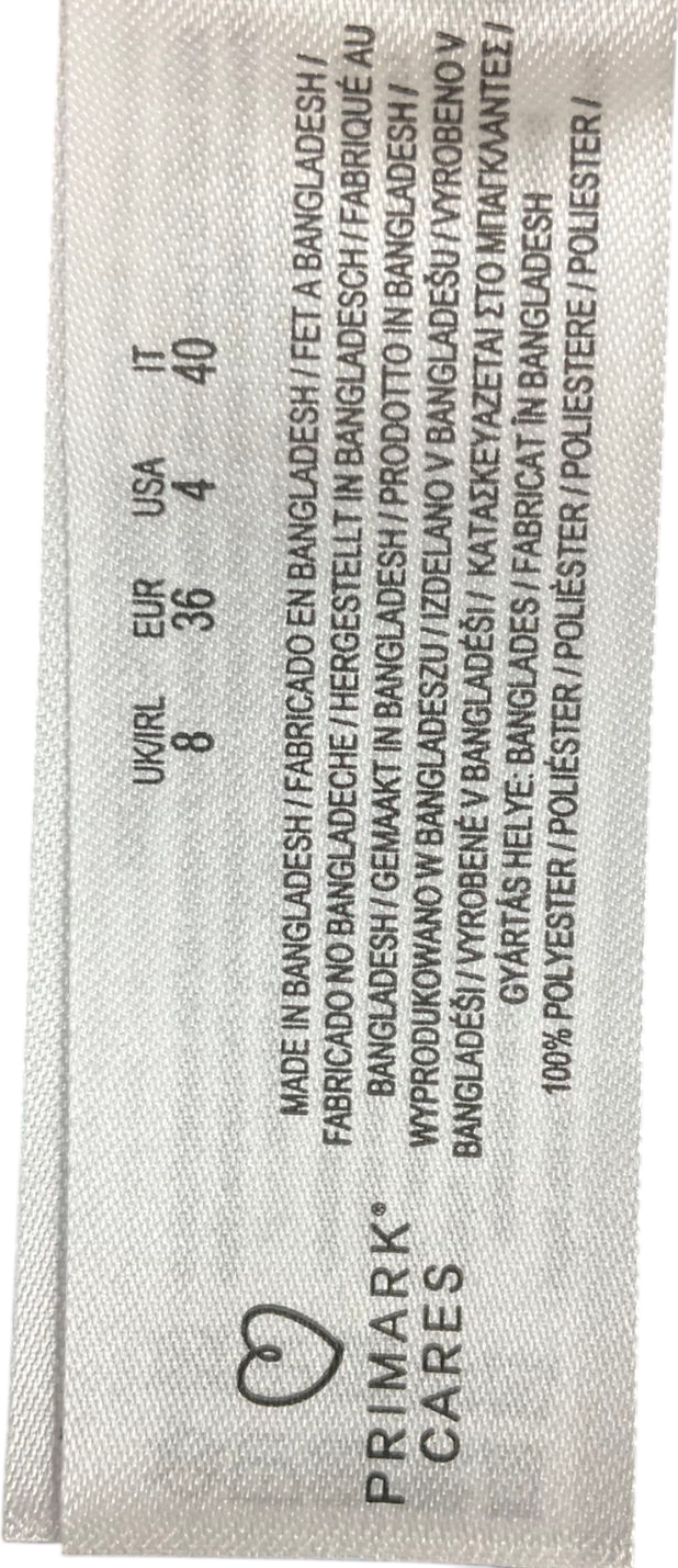 Primark White Trousers UK 8