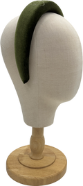 Boutique Bonita Green Ottilie Embroidered Childs Headband