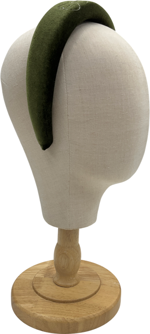 Boutique Bonita Green Ottilie Embroidered Childs Headband