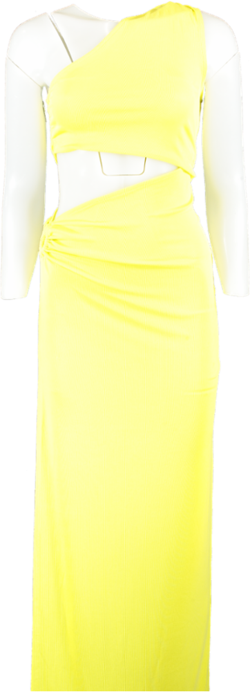 REVOLVE Yellow X Revolve Decker Maxi Dress UK XS