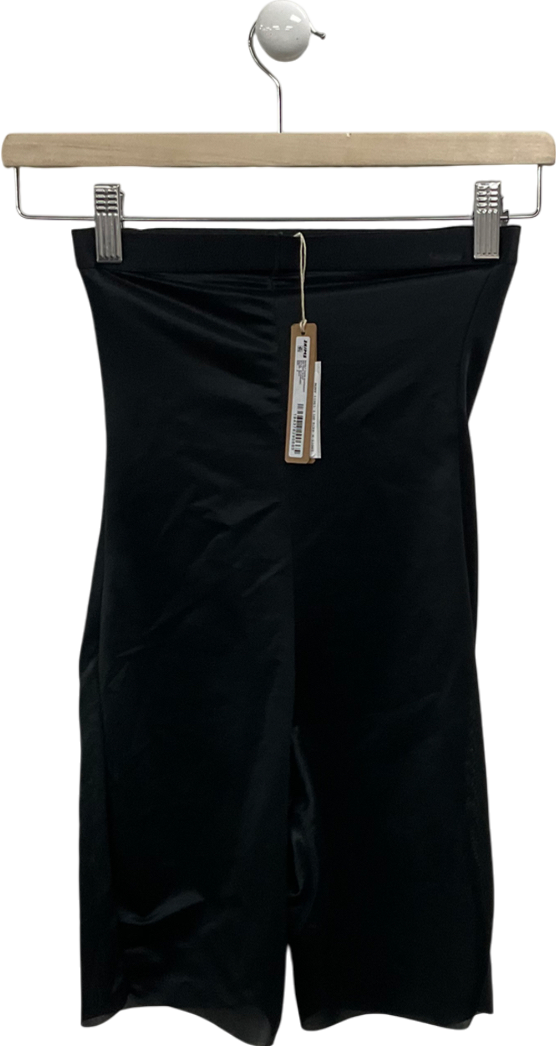 SKIMS Black Barely There Mig Thigh Short Shapewear UK S