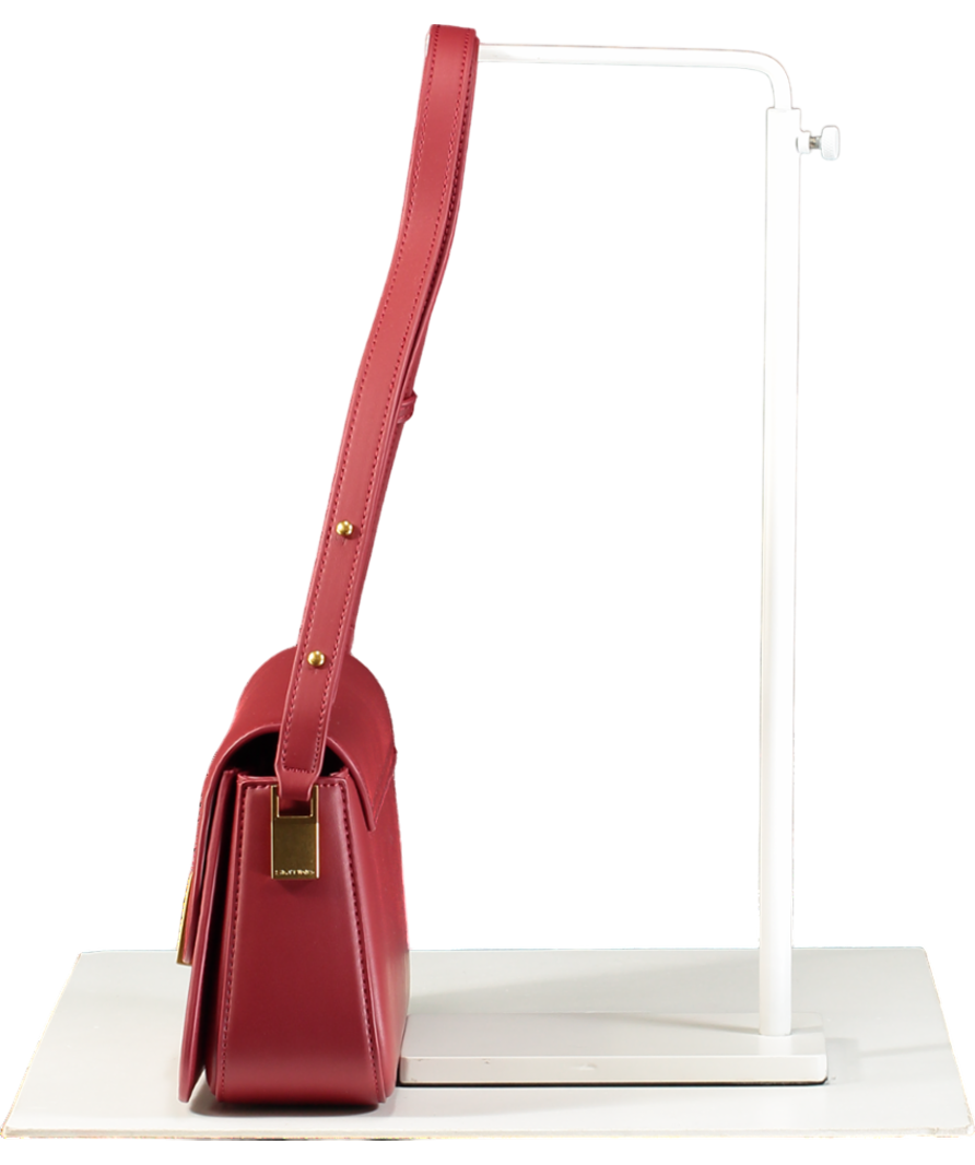 Smting Red Medium Flap Bag