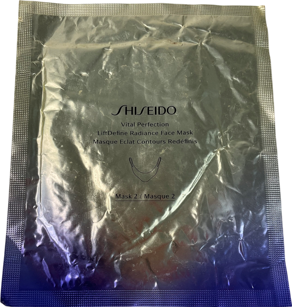 Shiseido Liftdefine Radiance Face Mask 1 sheet