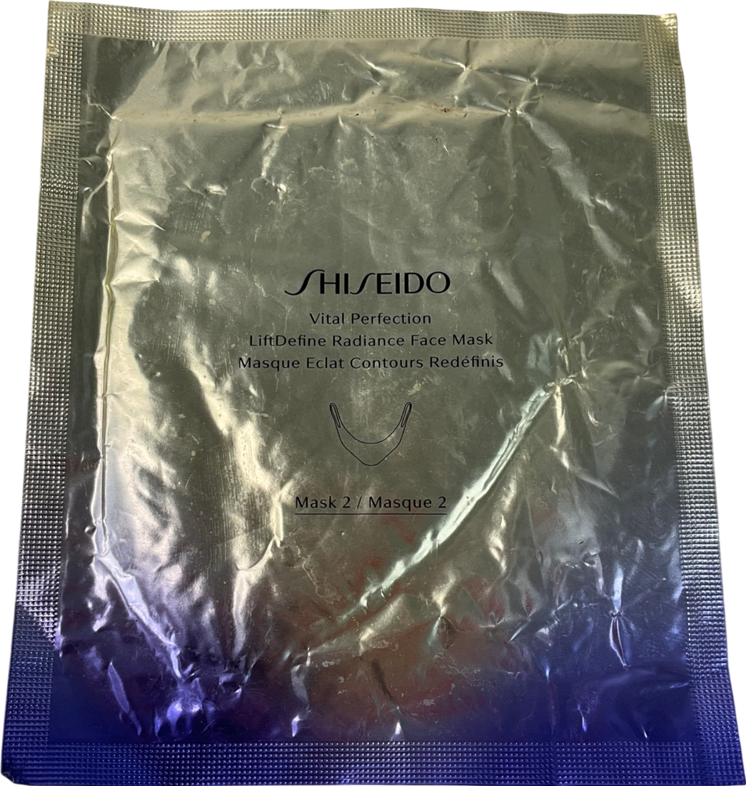 Shiseido Liftdefine Radiance Face Mask 1 sheet