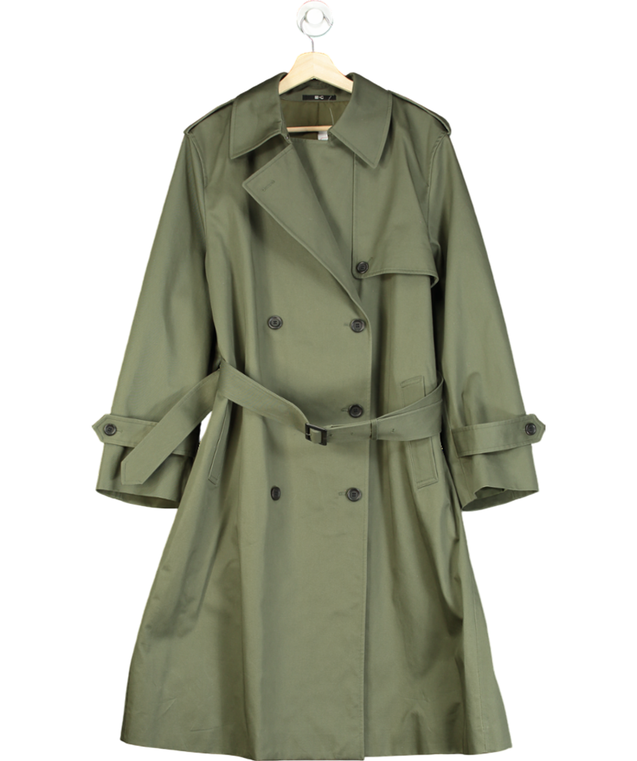 Uniqlo Green Trench Coat UK XL