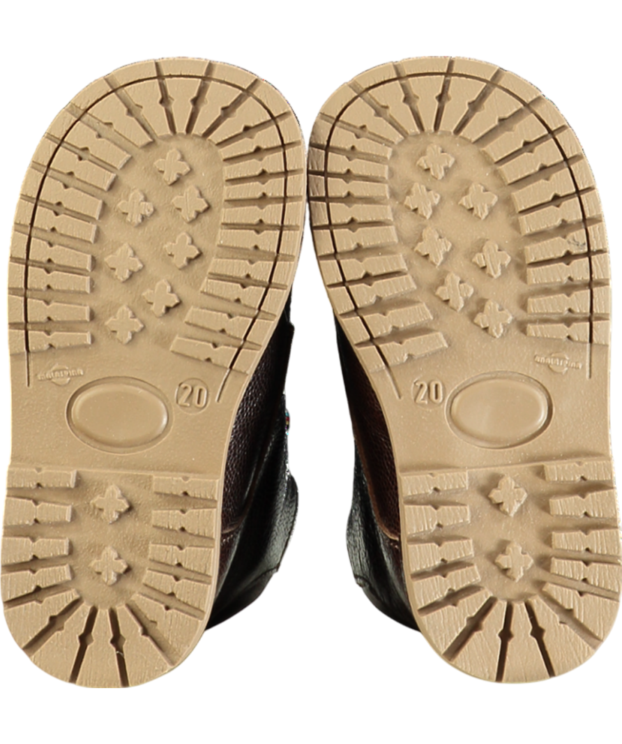 Bonpoint Brown Danton Leather And Suede Boots UK 4 EU 20 👼