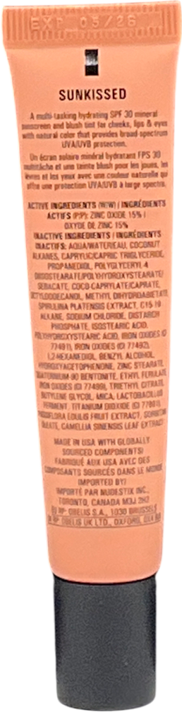 Nudestix Nudescreen Blush Tint Spf 30 Sunkissed 15ml