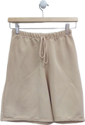 PrettyLittleThing Beige Shorts UK 6