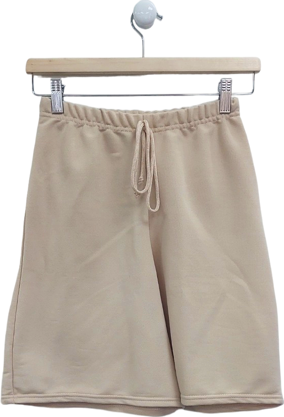 PrettyLittleThing Beige Shorts UK 6