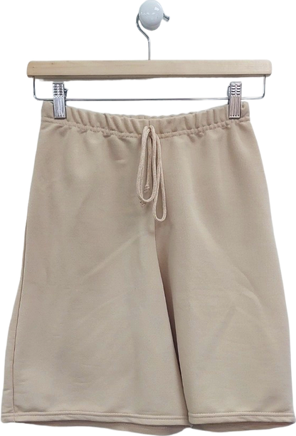 PrettyLittleThing Beige Shorts UK 6