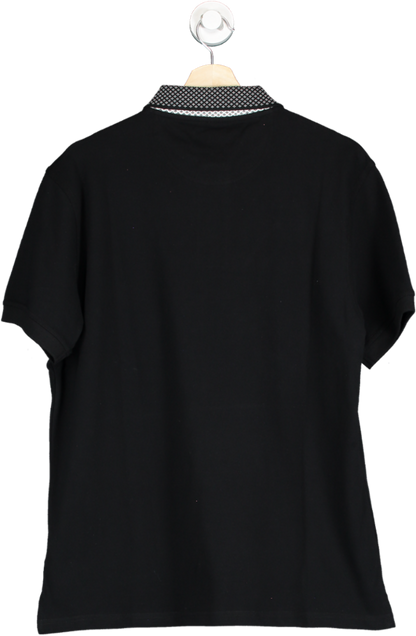 Barbour Black Polo Shirt L