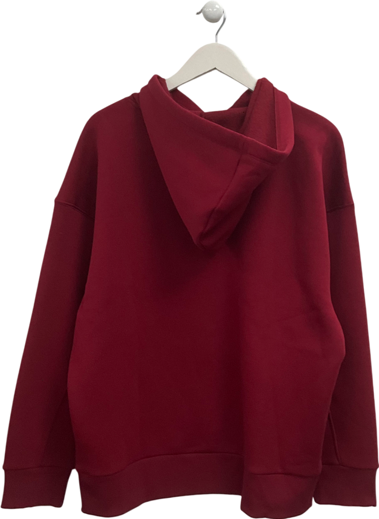 Topshop Red Classic Oversized Hoodie UK XS