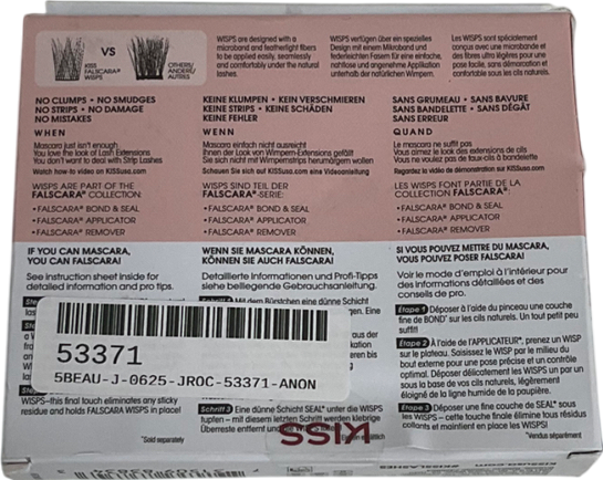 kiss Falscara Eyelash Lash Kit One size