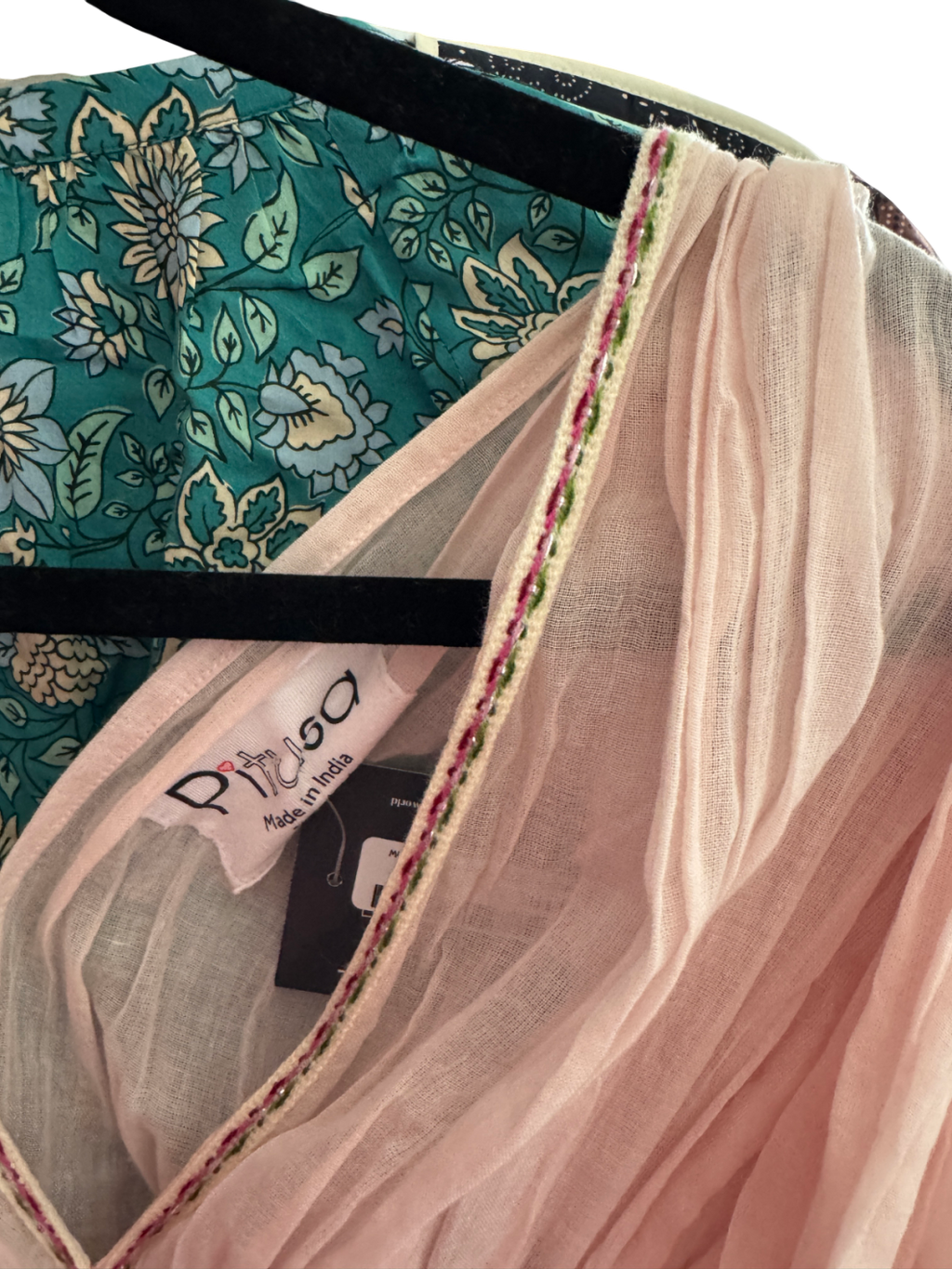 Pitusa Blush Pink Clara Maxi Dress One Size