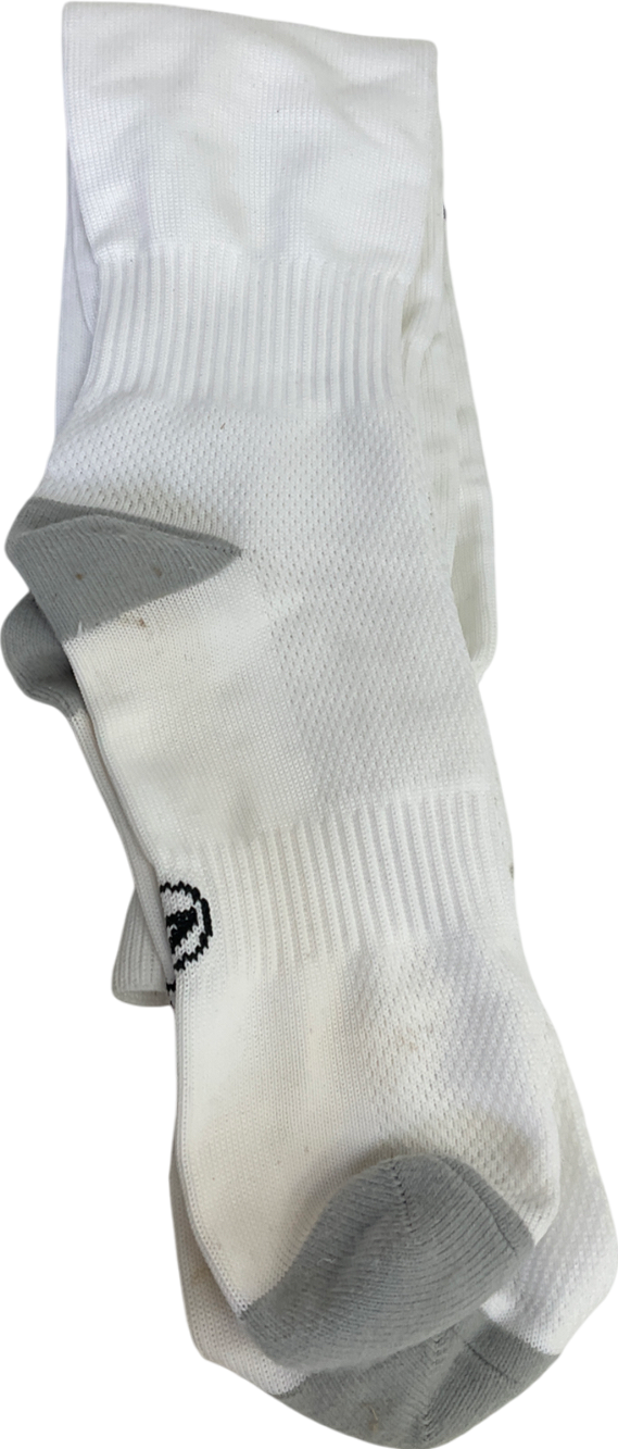 adidas White Milano 23 Sock One Size