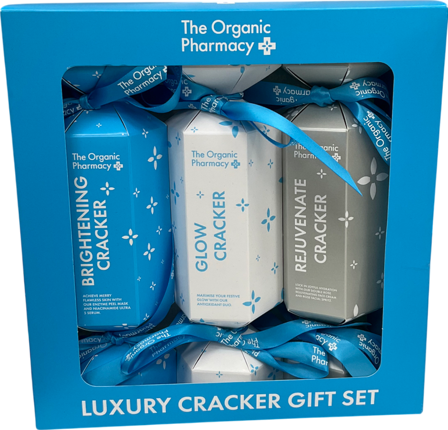 The Organic Pharmacy Luxury Cracker Gift Set 3 crackers