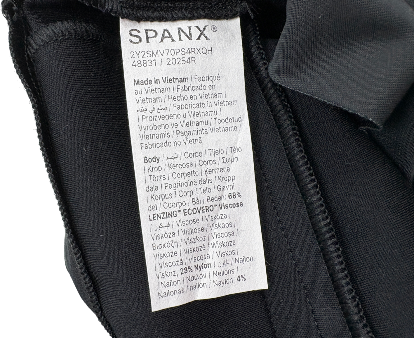 Spanx Black The Perfect Slim Straight Trousers UK S