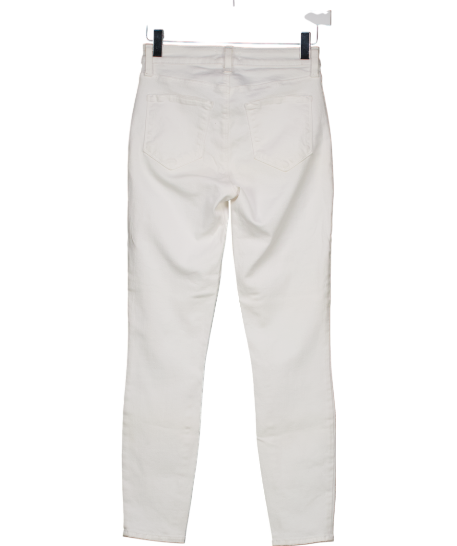 L'agence White Margot Cropped Skinny Jean W25