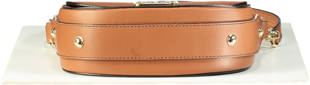 Strathberry Bay Tan Leather Crossbody Bag