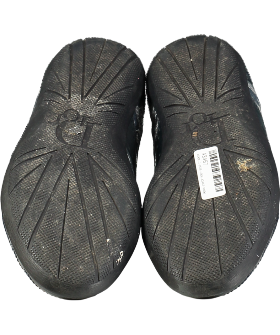 Dior Blue Leather And Diorissimo Canvas Low Top Sneakers UK 7 EU 40 👠