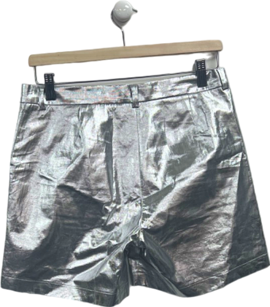 Simonetta Silver Metallic Shorts 14+