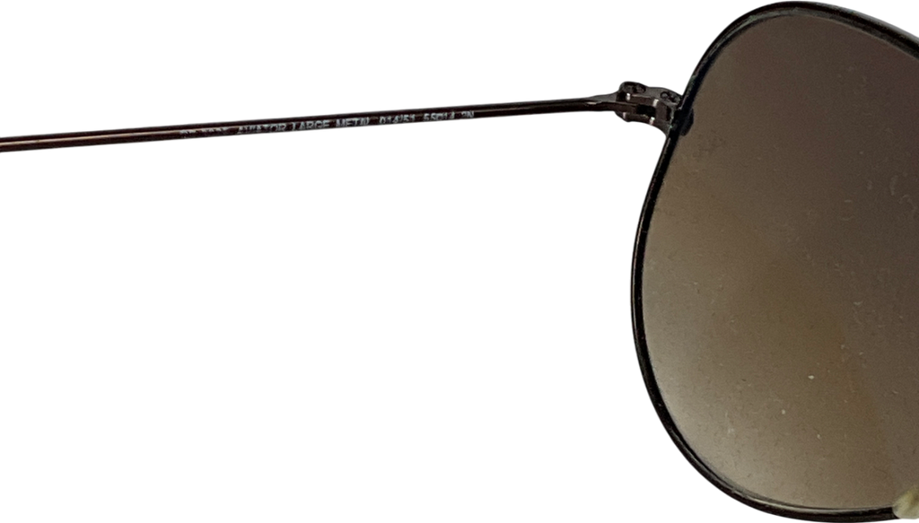 Ray-Ban Brown 014/51 55 14 2N Aviator Gradient Sunglasses