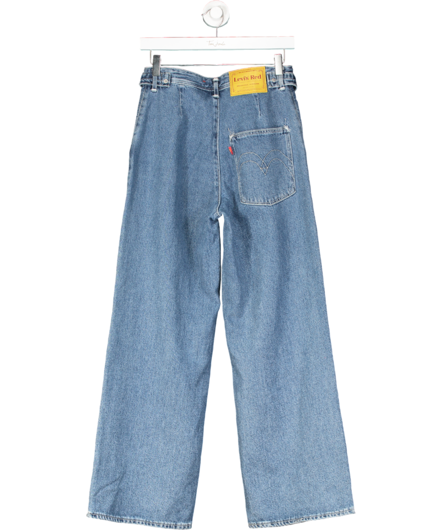 Levi’s Red Label High Wide Leg Blue Jeans UK W25