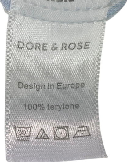 dore + rose Blue Premium Striped Pj Bottom UK S/M